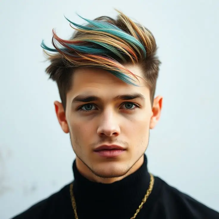 hair cutting style photo